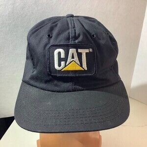 Vintage Caterpillar Snapback Hat Tonkin Made USA One Size